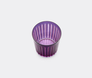 L'Objet 'Prism' cocktail glass, set of four, purple PURPLE LOBJ24PRI082PUR