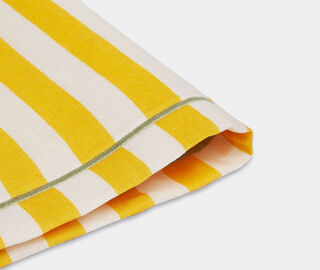 La DoubleJ 'Riviera Giallo' table mat, set of two YELLOW LADJ23TAB741YEL