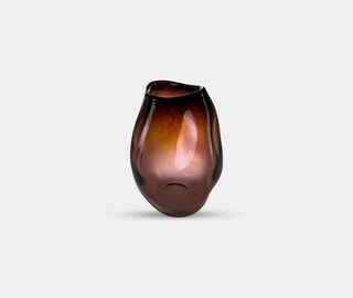 Alexa Lixfeld 'Meteorite' vase, translucent aubergine PURPLE ALEX25MET177PUR