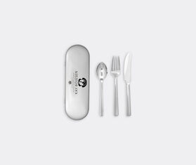 Kay Bojesen 'Grand Prix' cutlery travel set, polished steel SILVER KABO22GRA123SIL