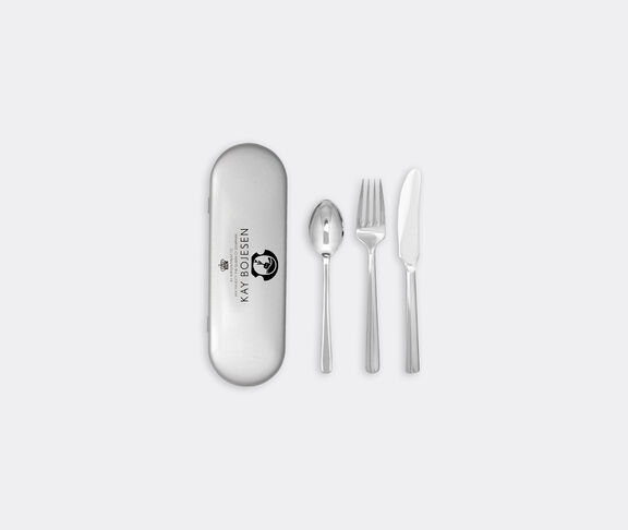 Kay Bojesen 'Grand Prix' cutlery travel set, polished steel undefined ${masterID}