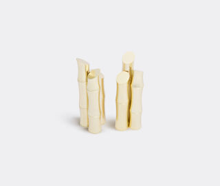 L'Objet 'Bambou' bookend, set of 2 GOLD LOBJ15BAM916GOL