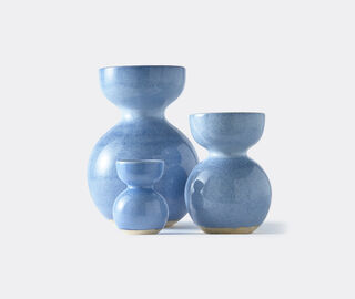 POLSPOTTEN 'Boolb' vase, medium, blue MULTICOLOUR POLS23BOO377LBL