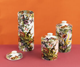 Simone Guidarelli Home 'Jungle' lidded vase, multicolor MULTICOLOUR SIMO26JUN782MUL