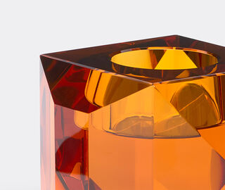 Reflections Copenhagen 'Ophelia' tealight holder, amber MULTICOLOUR REFL20OPH082BRW