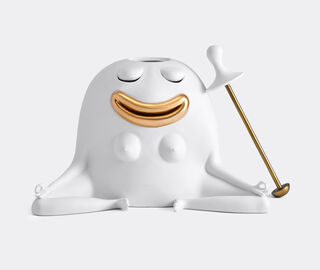 L'Objet 'Haas Meditator' incense burner WHITE LOBJ22HAA170WHI