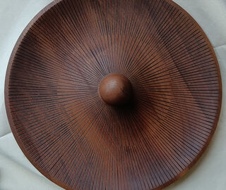 Zanat 'Saturn' bowl, walnut oil BROWN ZANA26SAT657BRW