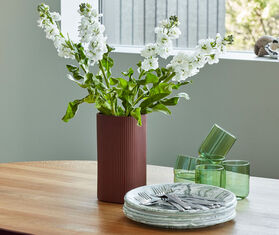 Hay 'Facade' vase TERRACOTTA HAY120FAC040BRW