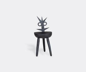 Pulpo &#39;Lumpy, Little Monster&#39; stool BLACK PULP23LIT184BLK