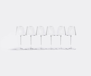 Ichendorf Milano 'Manhattan' water glass, set of six TRANSPARENT ICMI15STE285TRA