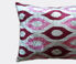 Les-Ottomans Velvet cushion, pink, red and blue multicolor OTTO23VEL088MUL