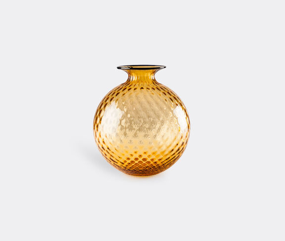 Venini 'Monofiore' rounded bottle, L, yellow amber ${masterID}