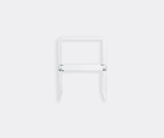 VESTA 'Vega 2.0' bedside table, transparent TRANSPARENT VEST25VEG489TRA
