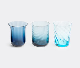 Bitossi Home Assorted Tumblers, set of six, blue and green MULTICOLOUR BIHO22SET700MUL