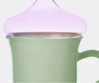 Ichendorf Milano 'Sogni D&rsquo;Oriente' mug, lilac and green MULTICOLOUR ICMI25SOG167MUL