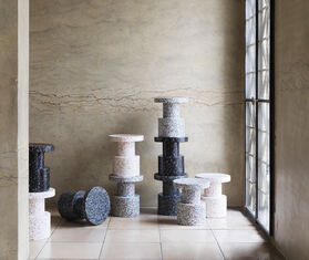 Normann Copenhagen &#39;Bit&#39; stool, black multicolor BLACK NOCO21BIT292BLK