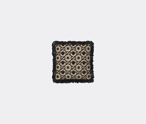 Gucci 'GG' jacquard cushion Black GUCC18CUS168BLK