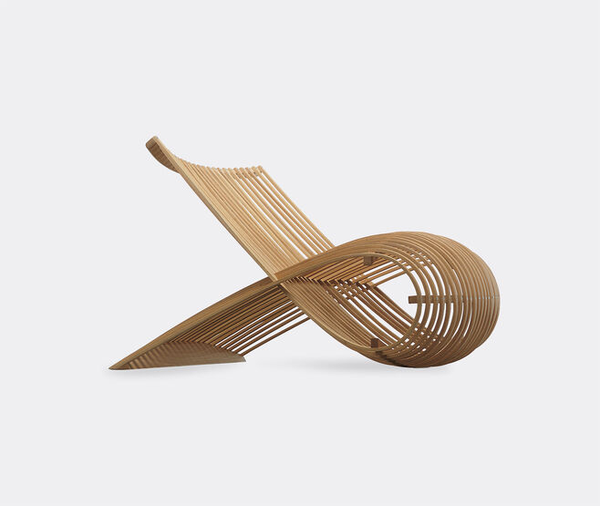 Cappellini 'Wooden Chair' BROWN CAPP20WOO256BRW