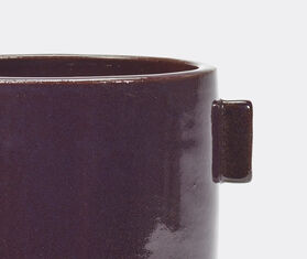 Serax 'Glazed Shades' flower pot, aubergine PURPLE SERA21FLO393PUR