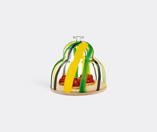 LSA International 'Folk' dome, black, green and yellow MULTICOLOUR LSAI23FOL778MUL
