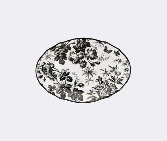 Gucci 'Herbarium' oval tray, black undefined ${masterID}