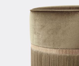 Lorenza Bozzoli Couture 'Couture' ottoman, medium, beige BEIGE LOBO20COU271BEI
