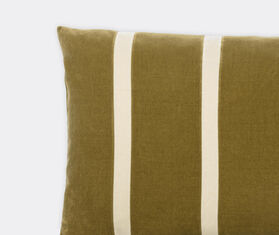 Christina Lundsteen &#39;Pippa&#39; cushion, willow and dusty white MULTICOLOUR CHLU25PIP648MUL