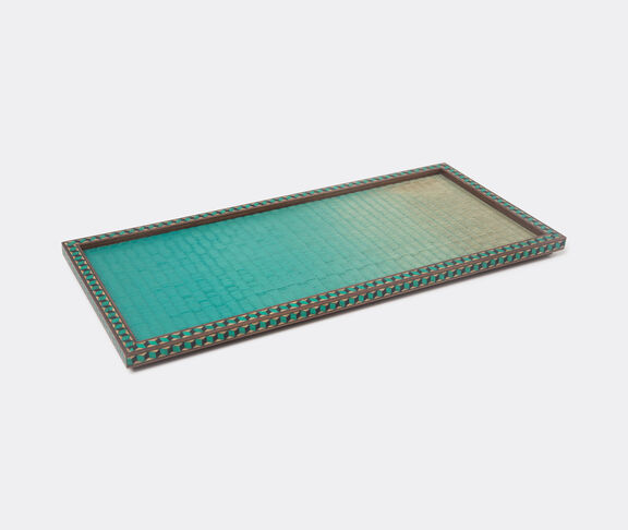 Studio Nada Debs Tatami Trays, Colored With Marquetry  Natural, Green ${masterID} 2