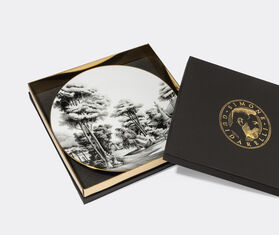 Simone Guidarelli Home 'Imperial Garden' dinner plate, black and white MULTICOLOUR SIMO26SOU655MUL