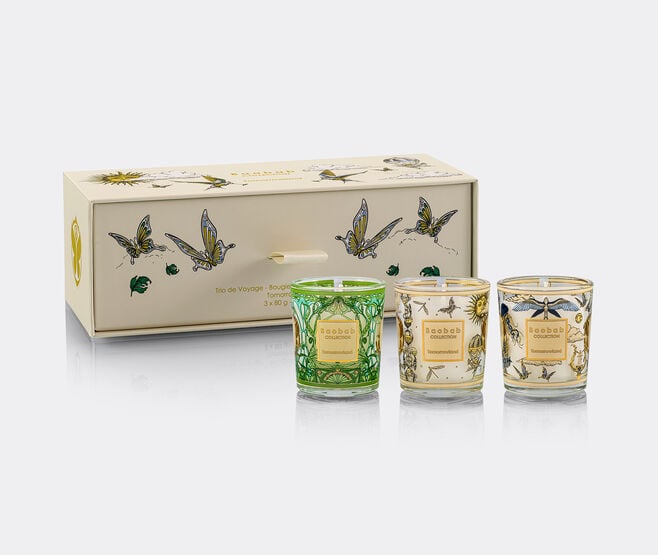 Baobab Collection 'Tomorrowland' candle, set of three, multicolor MULTICOLOUR BAOB26TRI670MUL