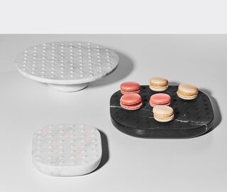 Marsotto Edizioni 'Pattern 2' tray, medium WHITE MAED23PAT603WHI