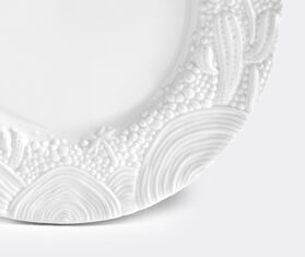 L'Objet 'Mojave' charger plate WHITE LOBJ21DES073WHI