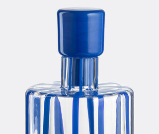 NasonMoretti 'Cyrcus' bottle, blue stripe BLUE NAMO25CYR999BLU