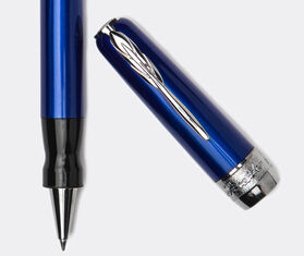 Pineider 'Full Metal Jacket' roller pen, blue BLUE PINE22FUL245BLU