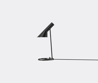 Louis Poulsen 'AJ Mini' table lamp, black, US plug BLACK LOPO23MIN658BLK