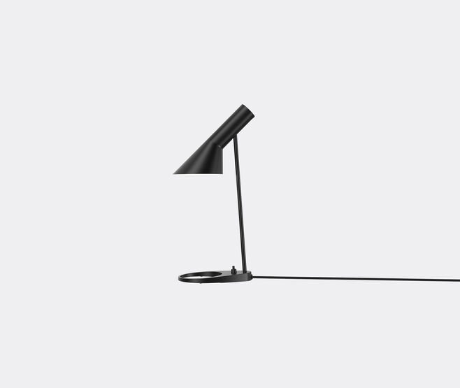 Louis Poulsen 'AJ Mini' table lamp, black, US plug BLACK LOPO23MIN658BLK