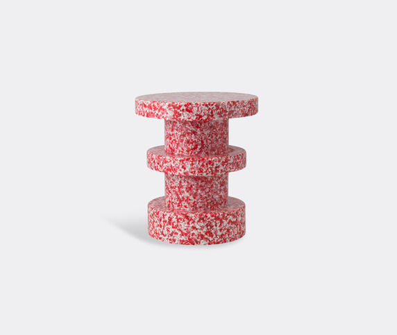 Normann Copenhagen 'Bit' stool stack, red