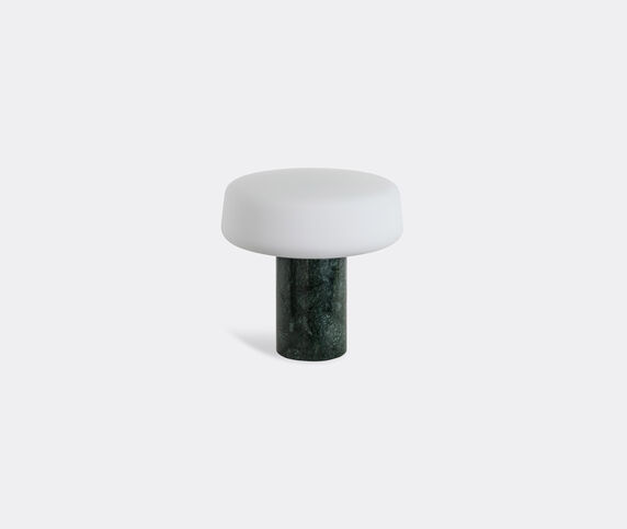 Case Furniture 'Solid Table Light', Serpentine marble, small, US plug