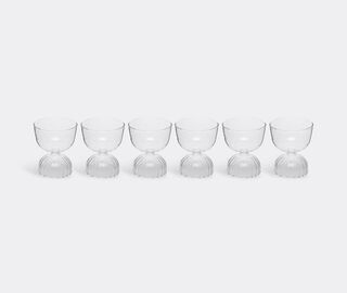 Ichendorf Milano 'Tutu' clear bowl, set of six TRANSPARENT ICMI22TUT583TRA