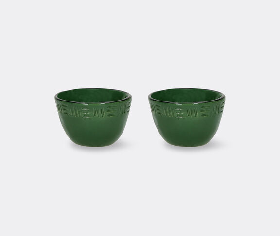 Pomax Meet The Kuti'S - Mini Bowls (Set Of 2) - Dark Green undefined ${masterID} 2