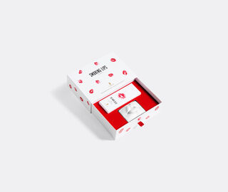 L'Objet 'Smoking Lips' incense set, white WHITE LOBJ26SMO908MUL