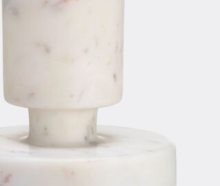 Karakter 'Mangiarotti Marbles', large, Banswara white WHITE KARA23MAN369WHI