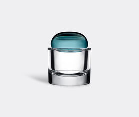 Nude 'Ecrin' lidded vessel, small, petroleum green GREEN NUDE20ECR678BLU