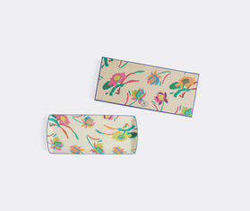 Lisa Corti 'Japanese' platter, multicolor IVORY LICO26JAP073WHI