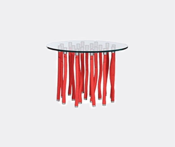 Cappellini 'Org' table, red Og5  Red CAPP20ORG775RED