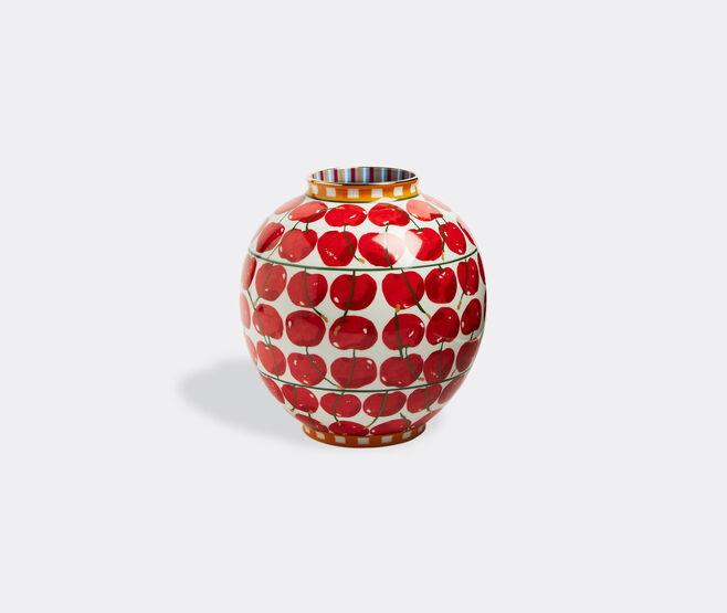 La DoubleJ 'Cherries Avorio' bubble vase IVORY LADJ22BUB826MUL