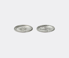 Gucci 'Sun and Butterfly' coaster, set of two SILVER GUCC22COA850SIL