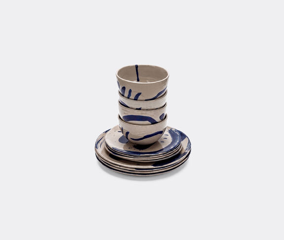 Serax Dinner Set 12 Pcs Beige Blue Sophia undefined ${masterID} 2