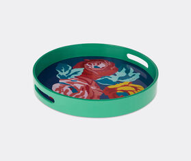 Lisa Corti 'Nizam Flower' tray, blue MULTICOLOUR LICO26ROU014BLU