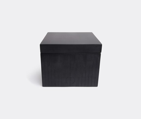 Zanat 'Branco' box, small, black
